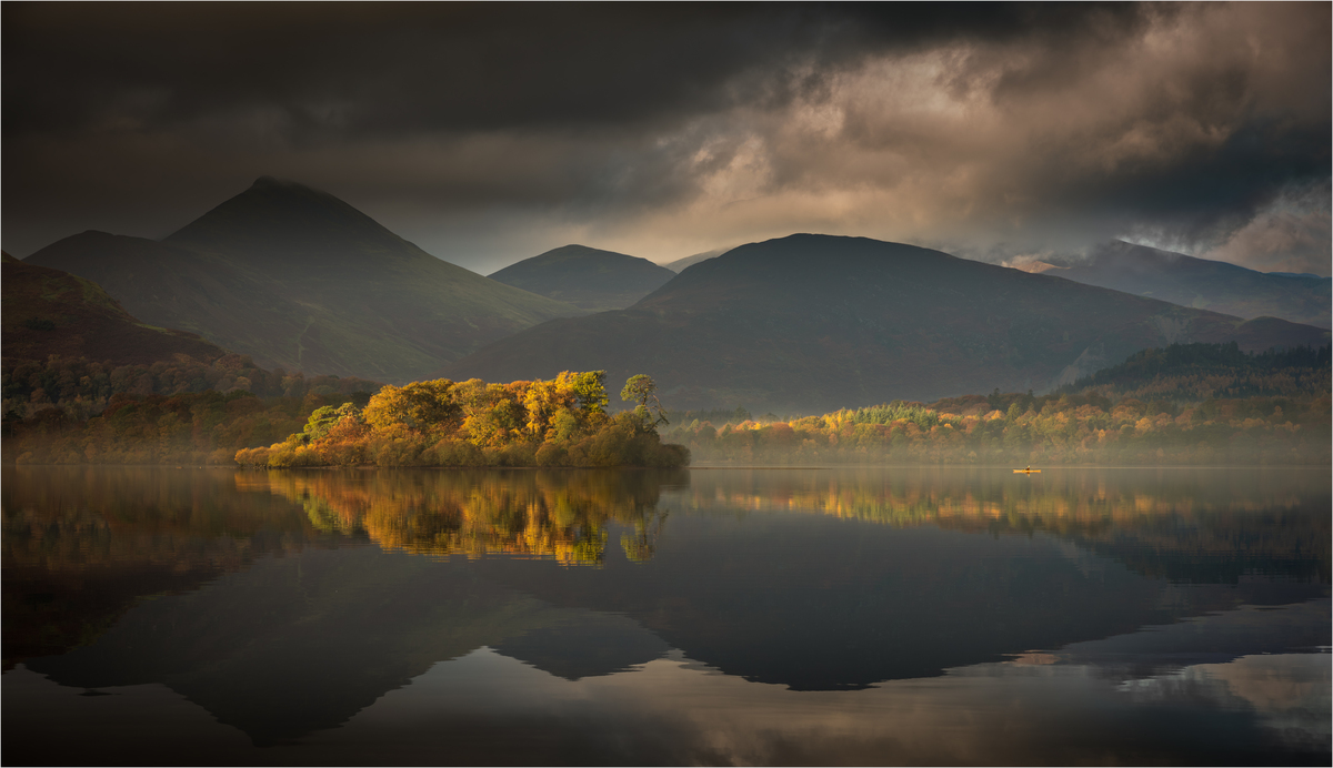 1st First Light on Derwentwater by Kenneth Rennie